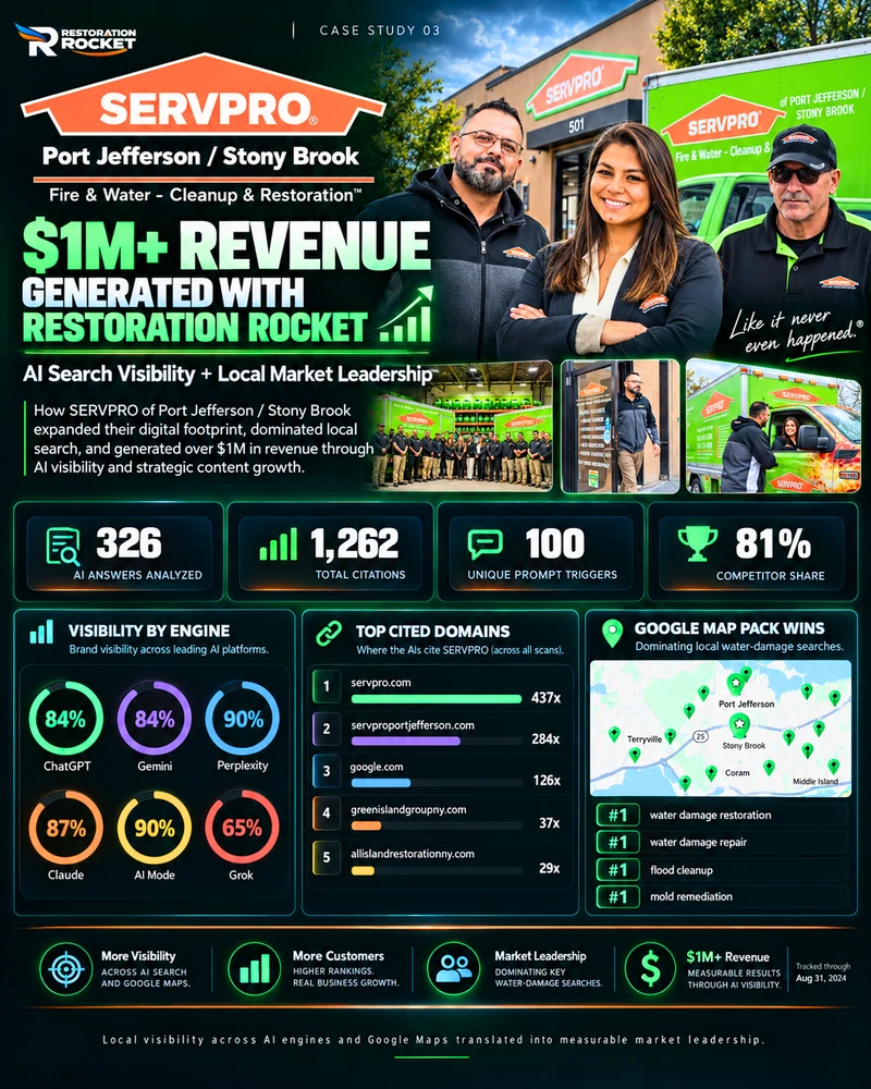 SERVPRO Port Jefferson / Stony Brook — detailed case-study proof