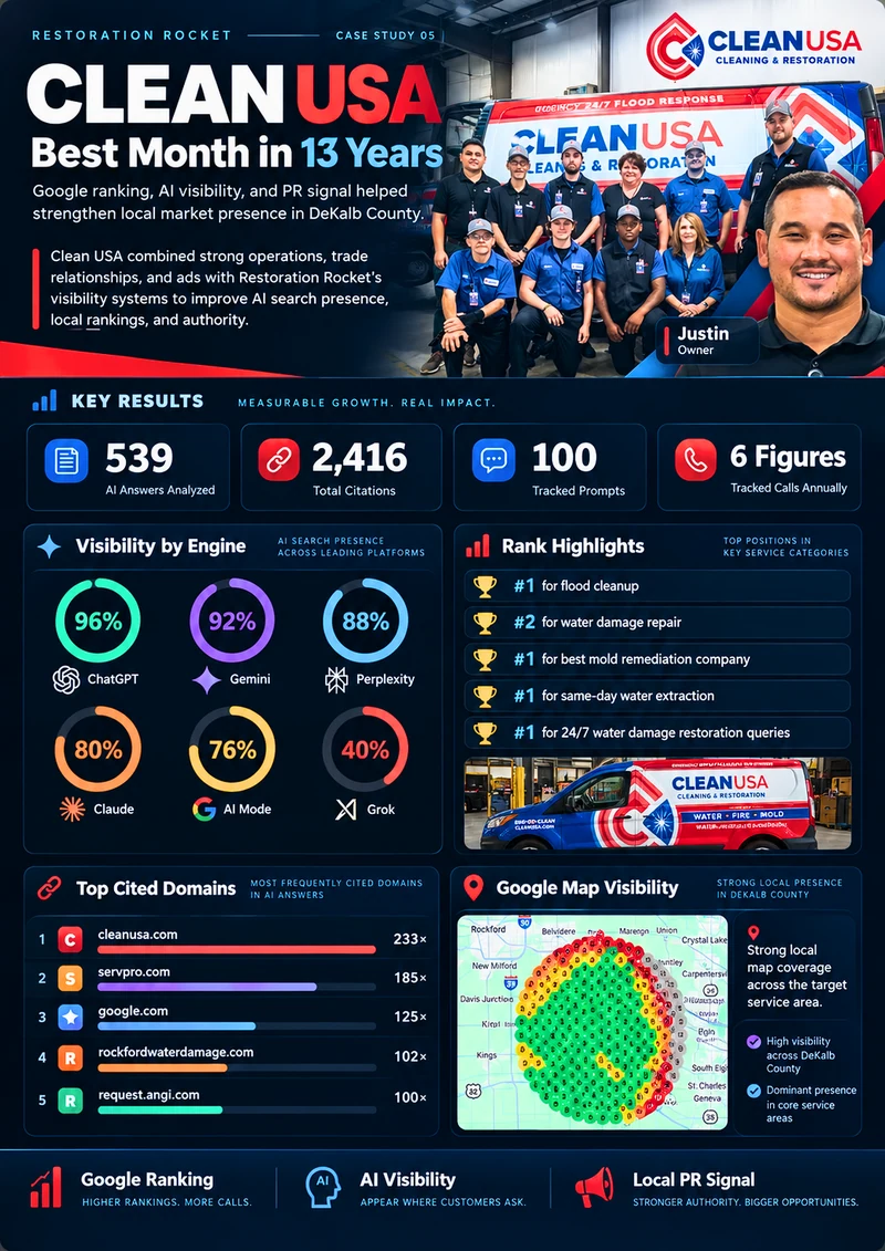 Clean USA — detailed case-study proof